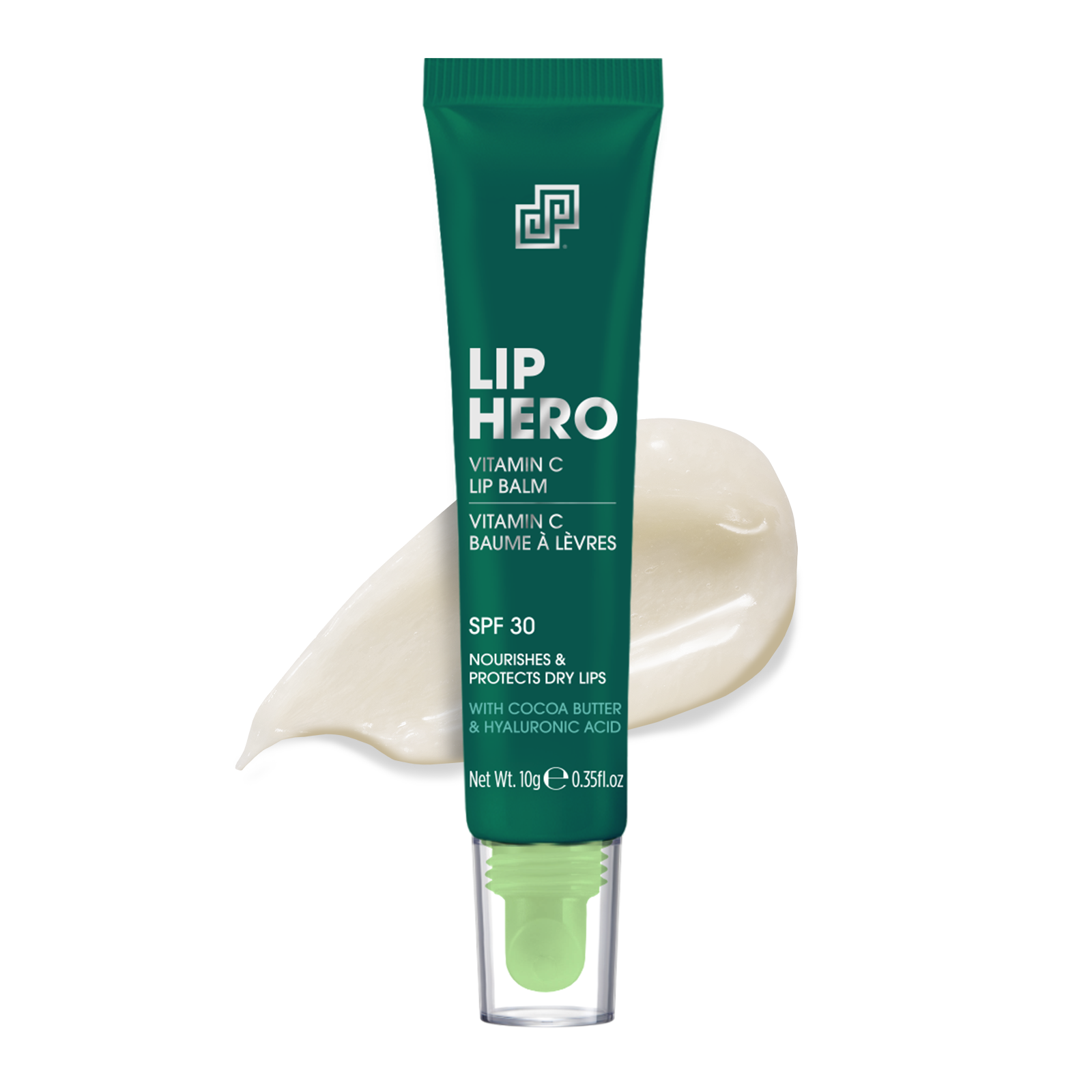 lip balm with vitamin c and spf SPF 30 Lip Balm: Vegan Sunscreen Lip Balm With Aloe & Vitamin E main image 0